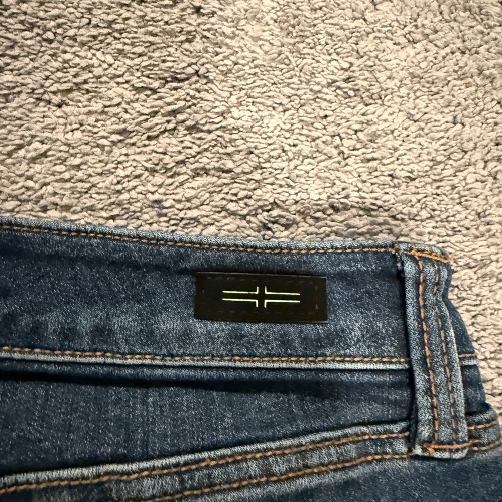 Liverpool Abby Skinny Skinny Jeans Size 8/29 Victory Dark Wash Stretch - Picture 14 of 16